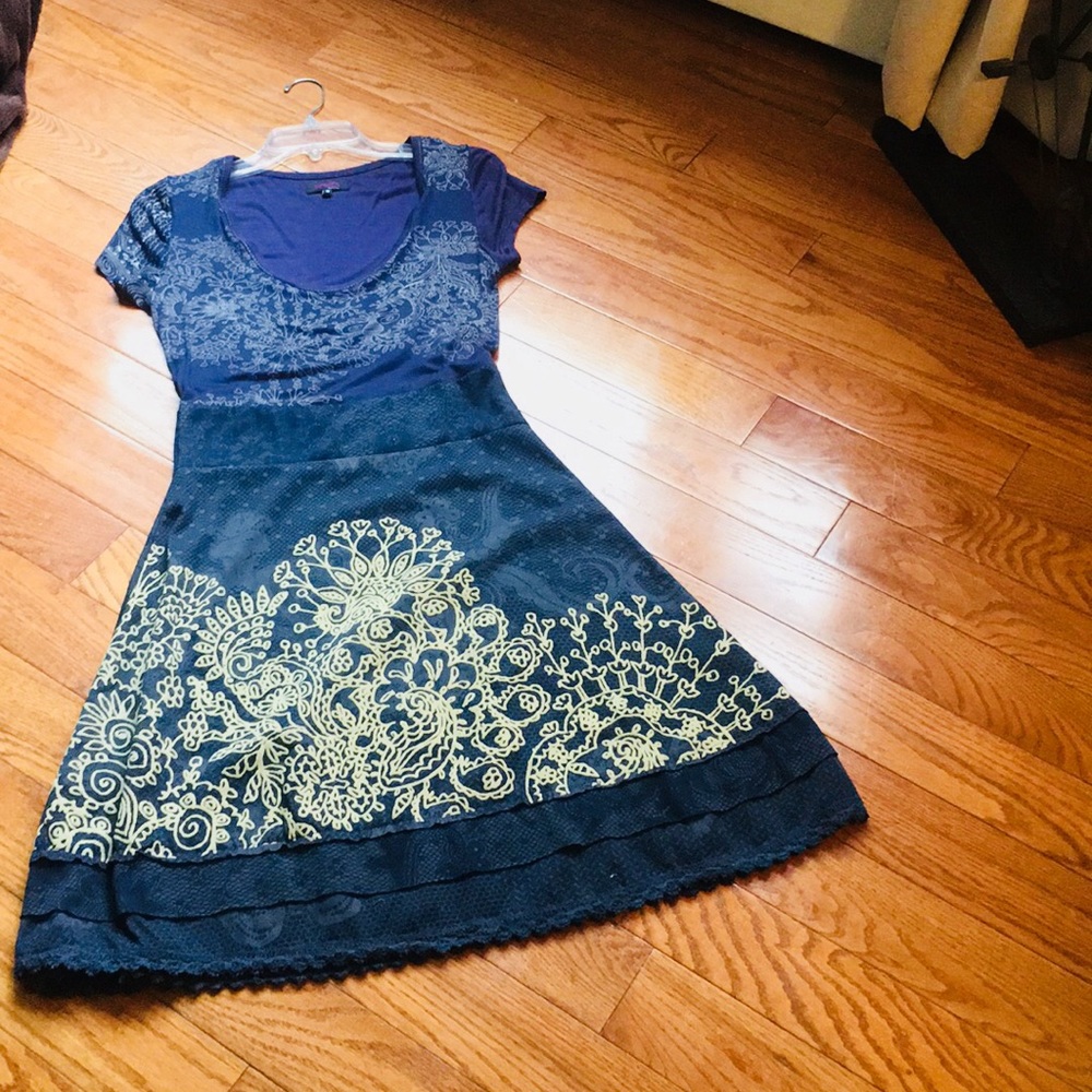 Knee length dress